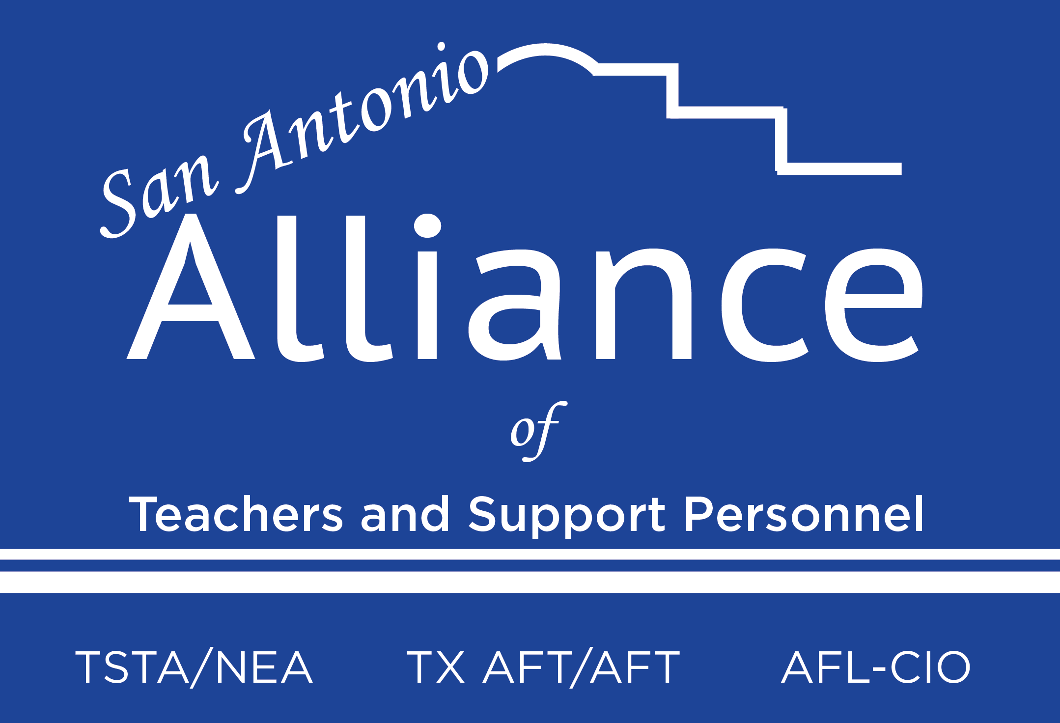 San Antonio Alliance of Teachers and Support Personnel logo